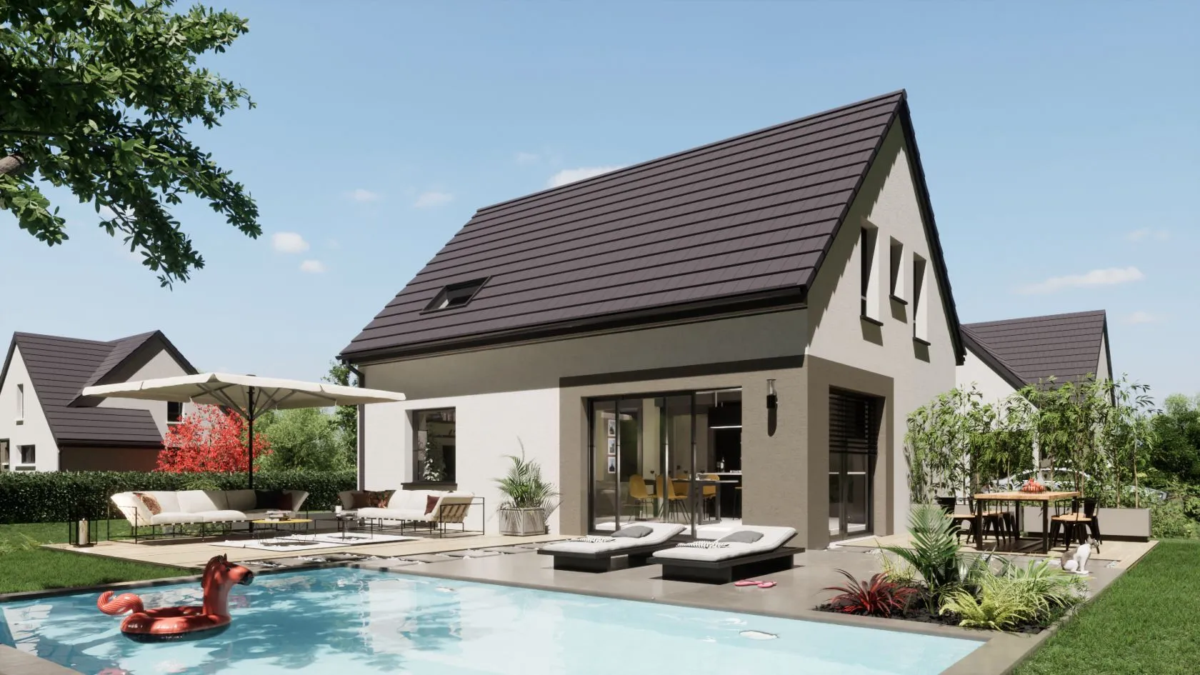 Maison neuve 114 m² à Vescemont (90200)