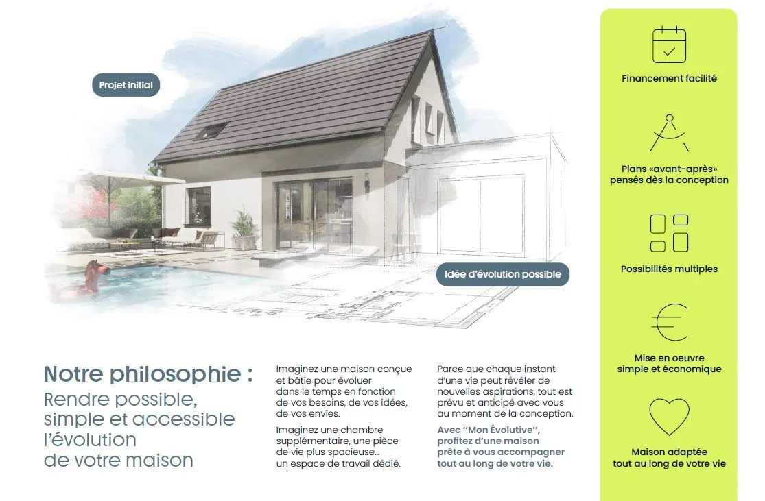 Maison neuve 92 m² à Steinbourg (67790)