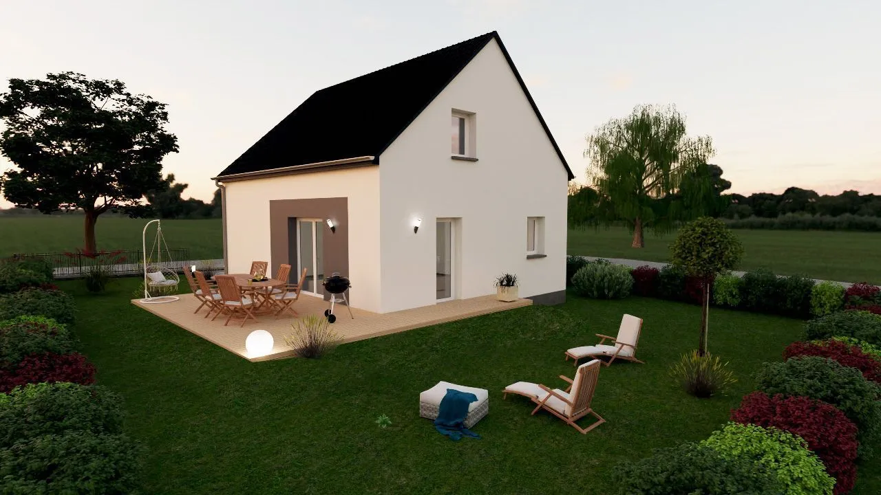 Maison neuve 81 m² à Soultz-sous-Forêts (67250)