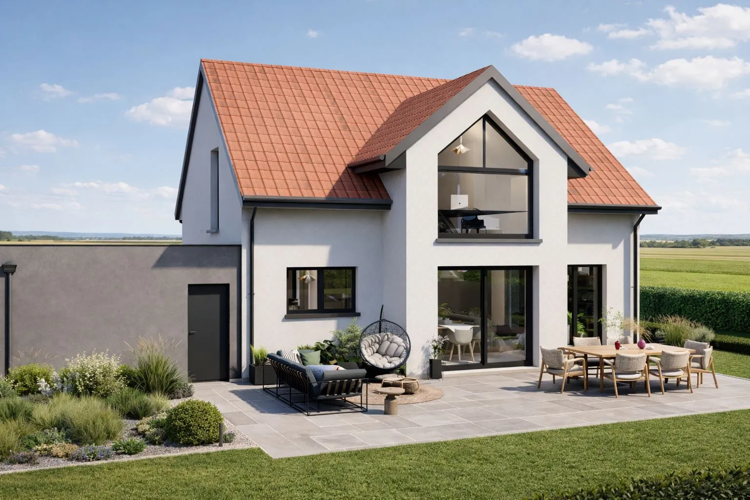 Maison neuve 127 m² à Sausheim (68390)