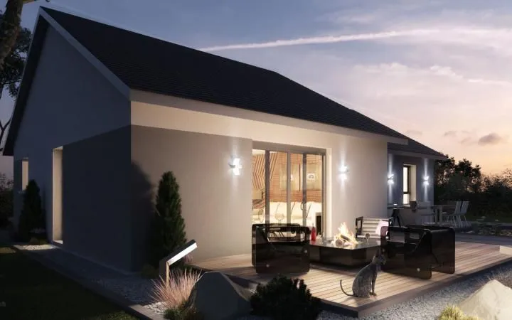 Maison neuve 90 m² à Gundershoffen (67110)