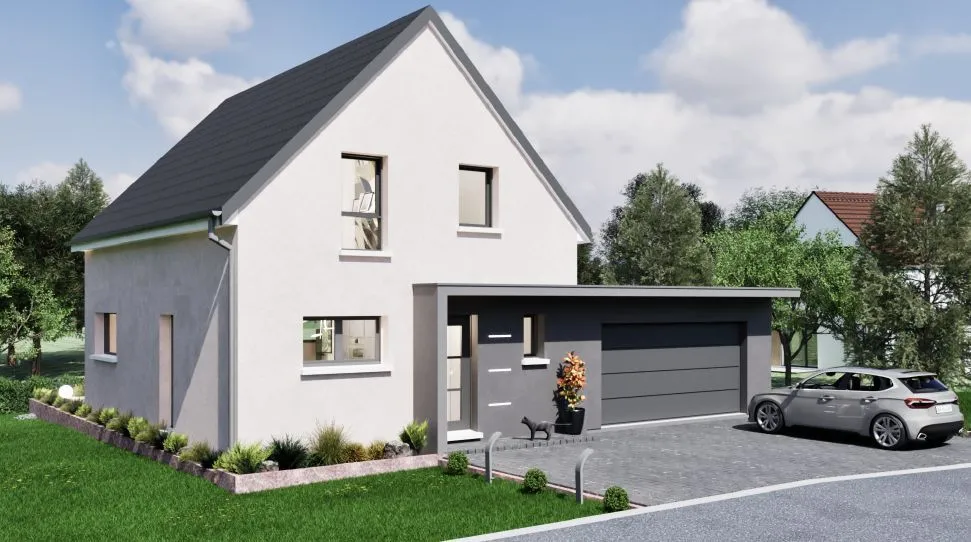 Maison neuve 104 m² à Vieux-Ferrette (68480)