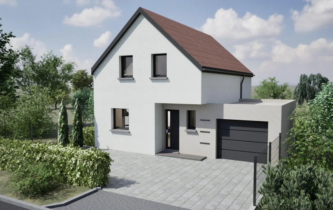 Maison neuve 90 m² à Ingwiller (67340)