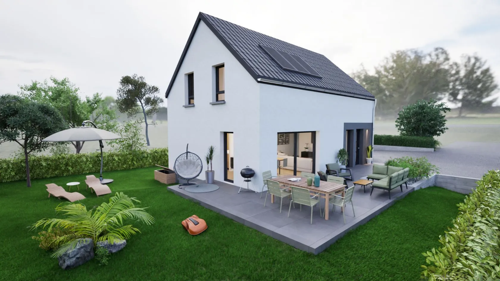 Maison neuve 125 m² à Dahlenheim (67310)