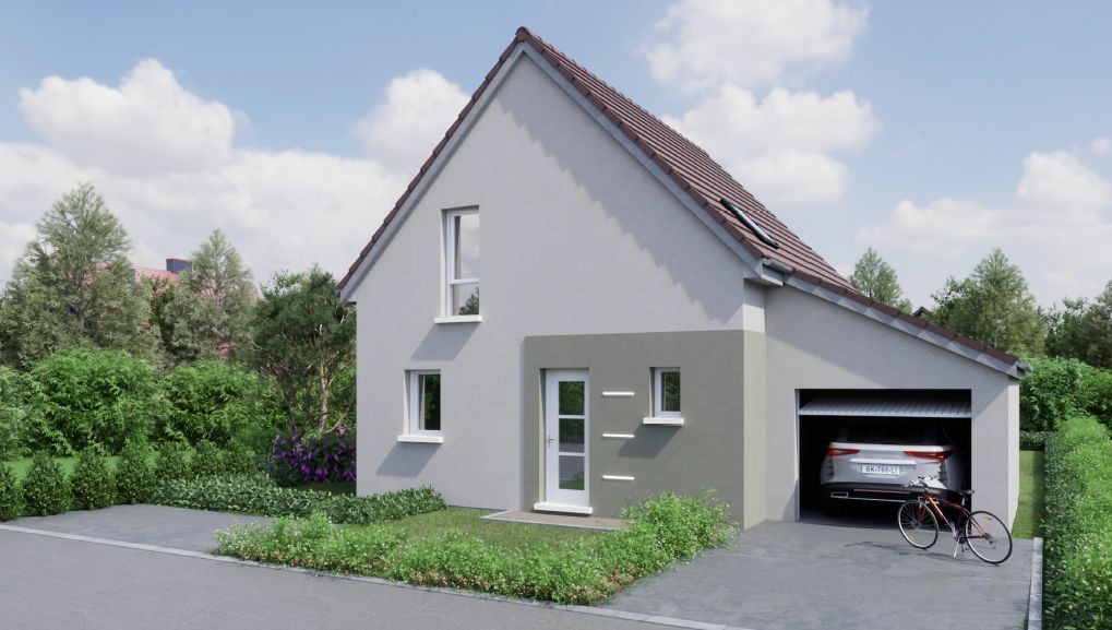 Maison neuve 90 m² à Reiningue (68950)