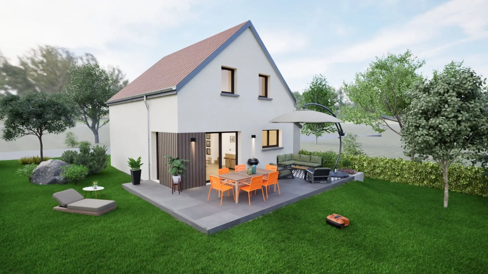 Maison neuve 104 m² à Bantzenheim (68490)