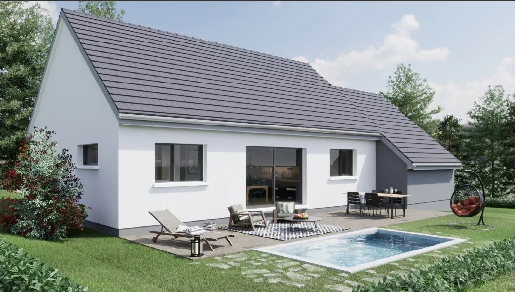 Maison neuve 90 m² à Betschdorf (67660)