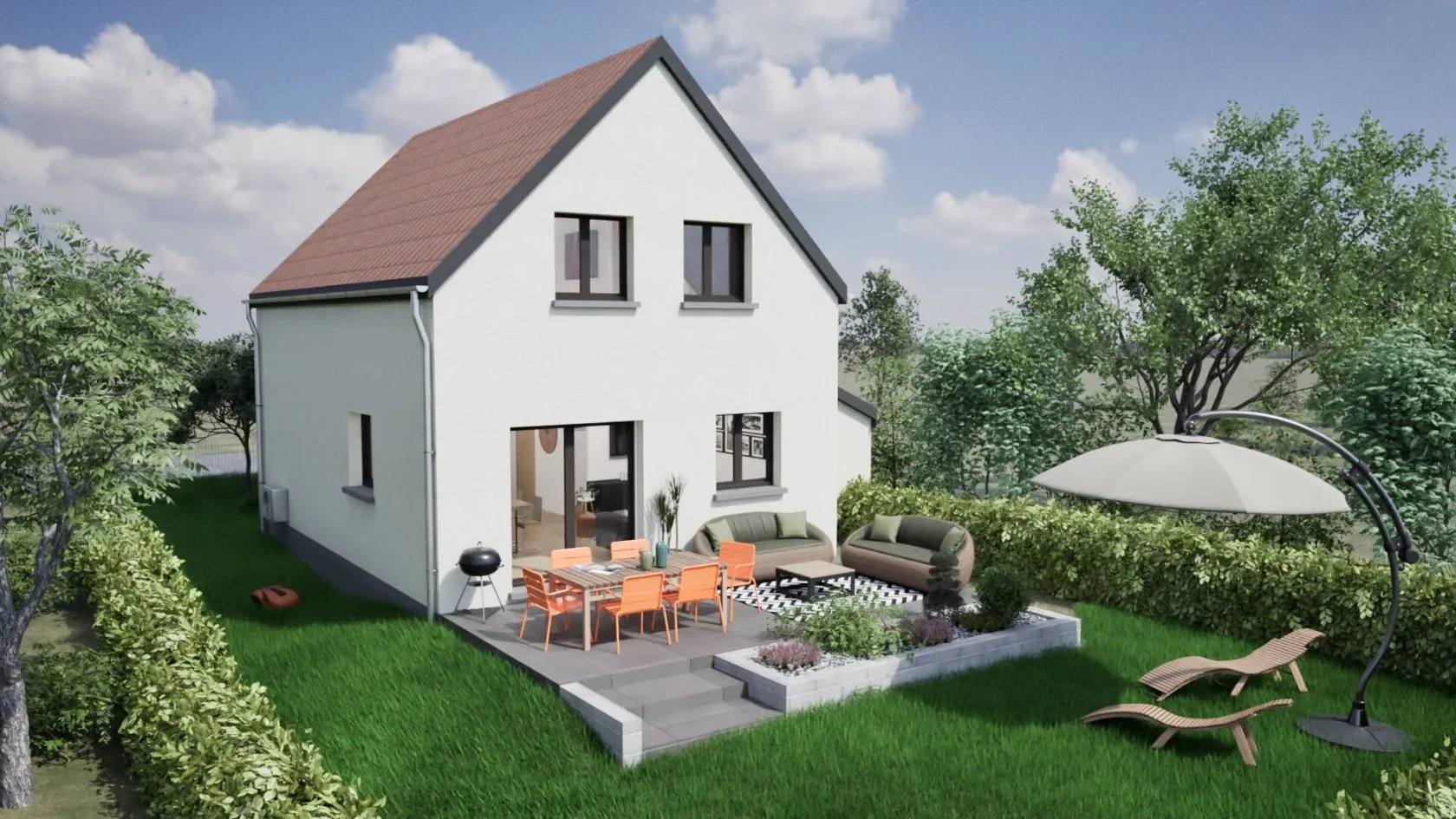 Maison neuve 96 m² à Meistratzheim (67210)