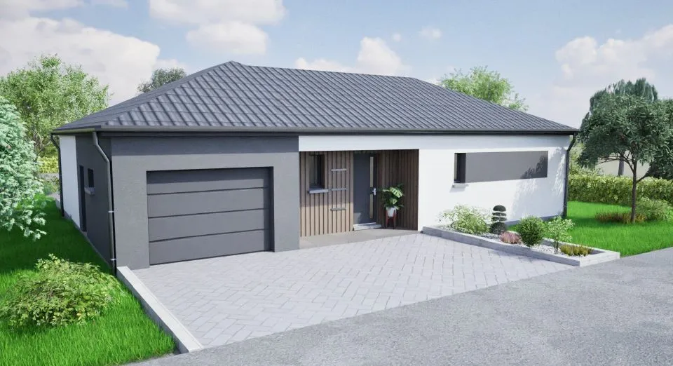 Maison neuve 106 m² à Gries (67240)