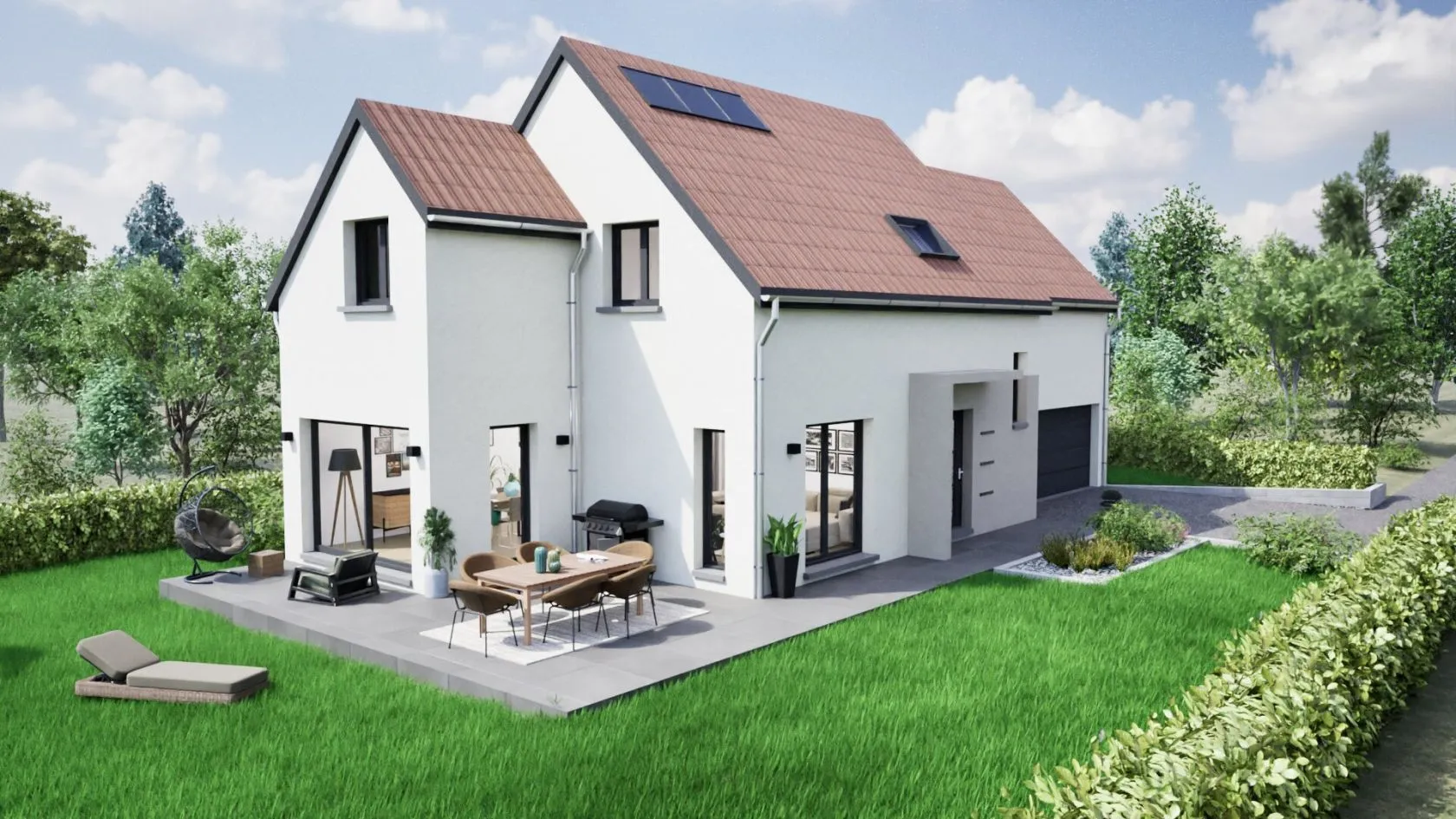 Maison neuve 152 m² à Steinseltz (67160)