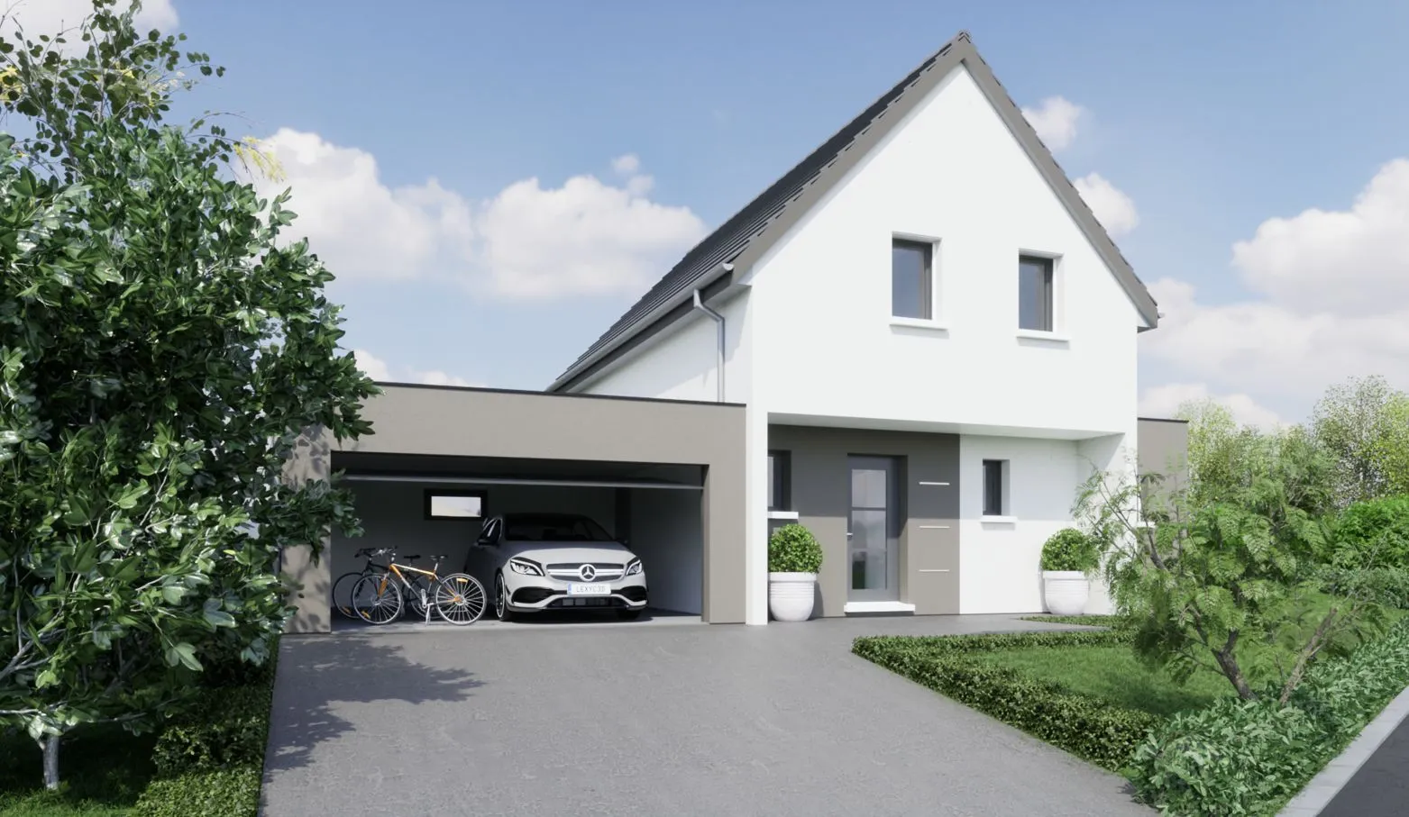 Maison neuve 116 m² à Pfulgriesheim (67370)