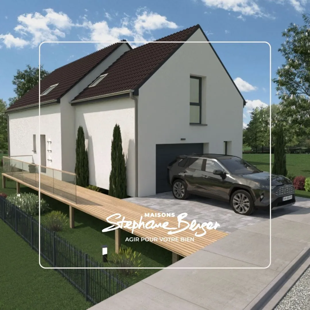 Maison neuve 130 m² à Gundershoffen (67110)