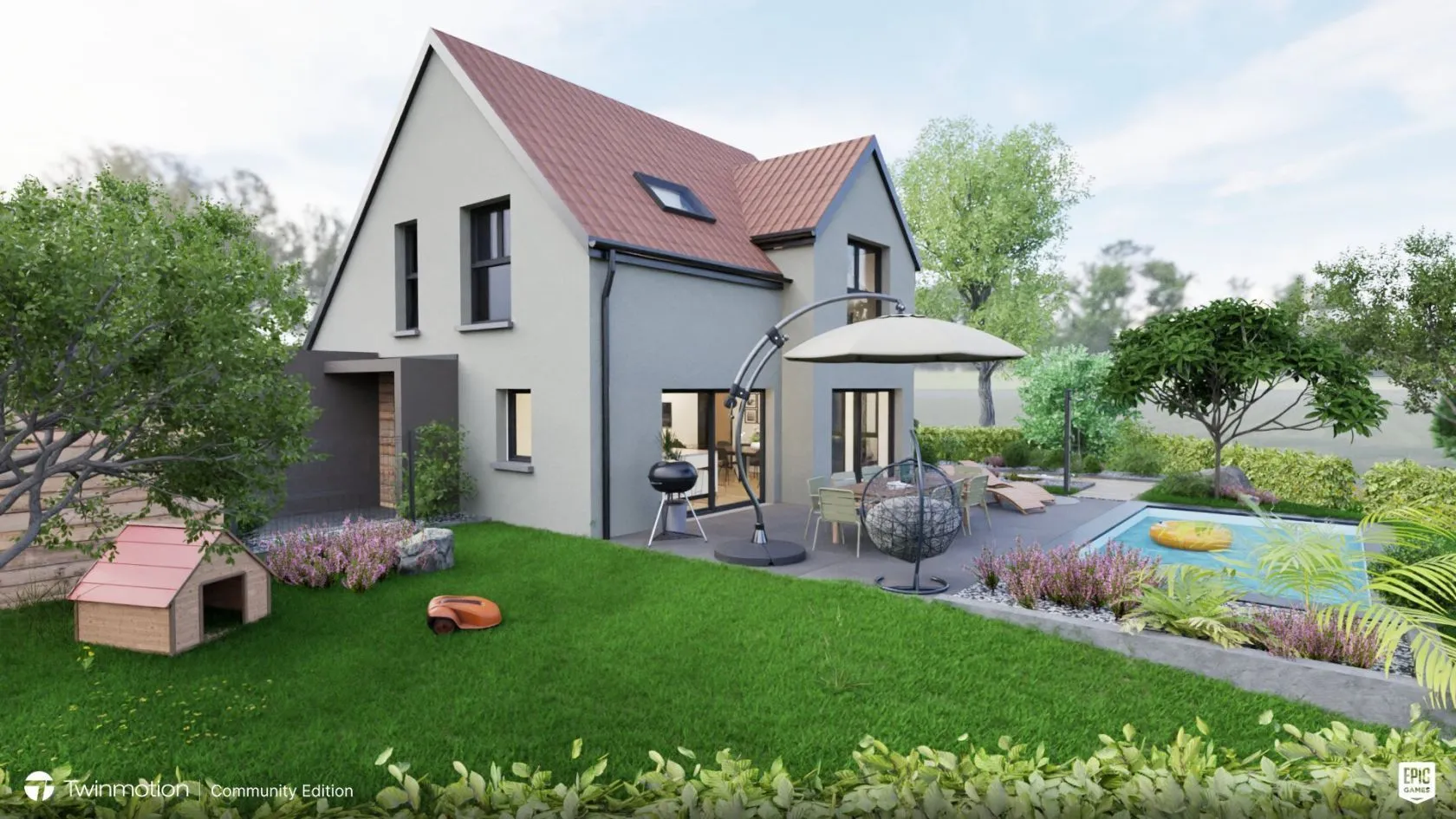 Maison neuve 134 m² à Oberschaeffolsheim (67203)