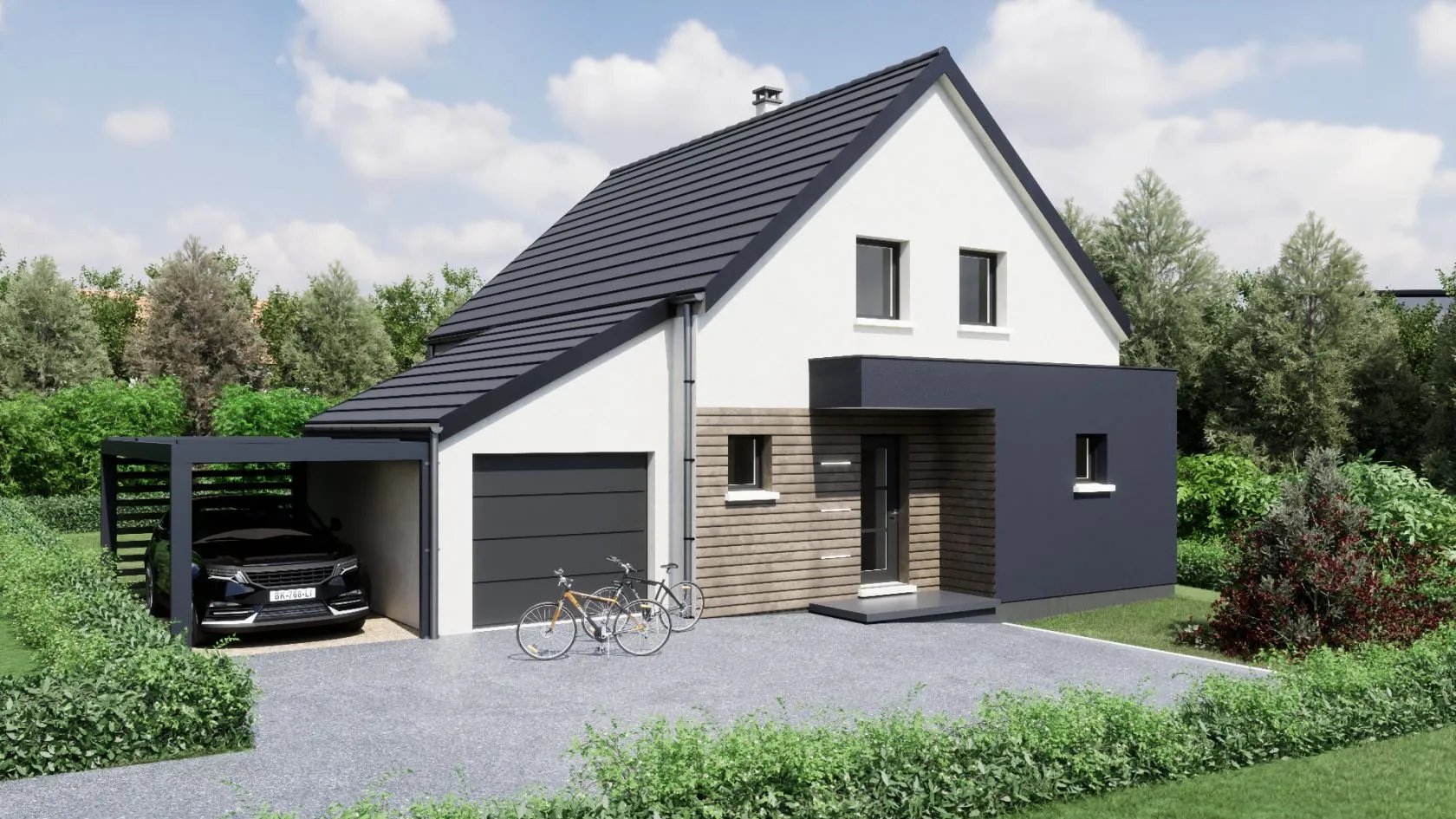 Maison neuve 132 m² à Lutzelhouse (67130)