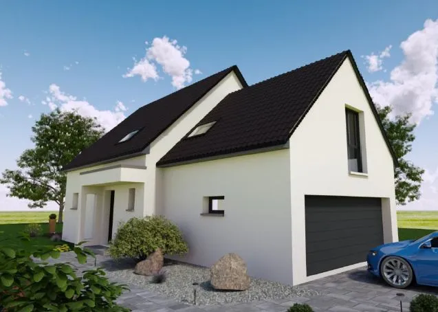 Maison neuve 124 m² à Roeschwoog (67480)