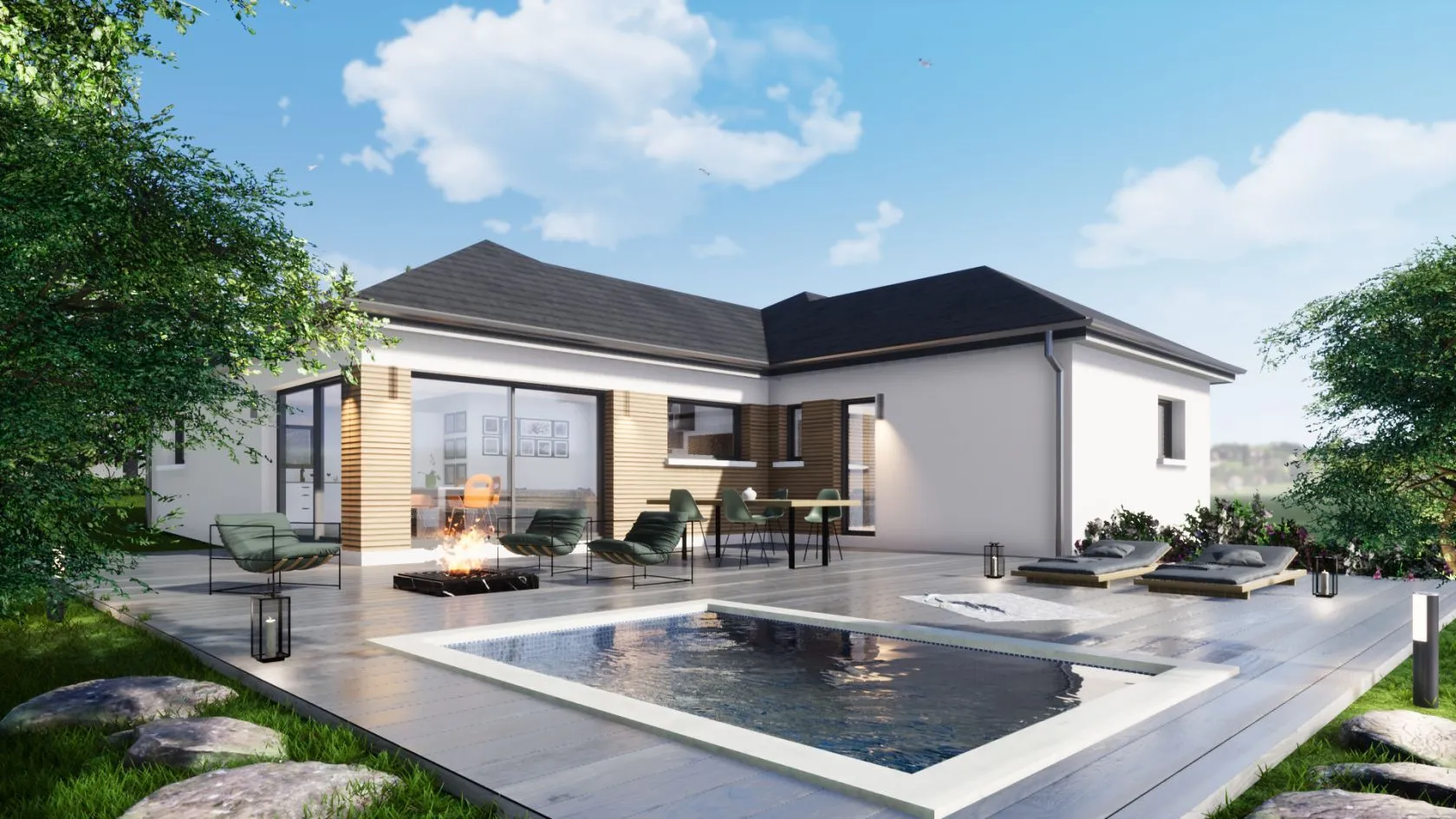 Maison neuve 102 m² à Sarre-Union (67260)