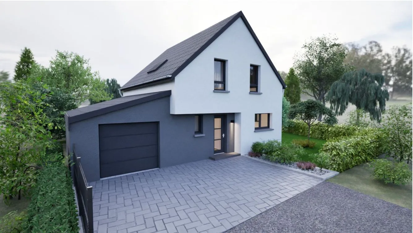 Maison neuve 100 m² à Wittelsheim (68310)