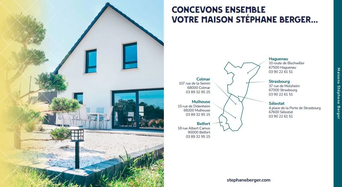 Maison neuve 100 m² à Wittelsheim (68310)