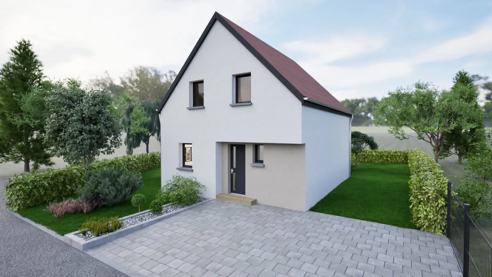 Maison neuve 91 m² à Pfulgriesheim (67370)
