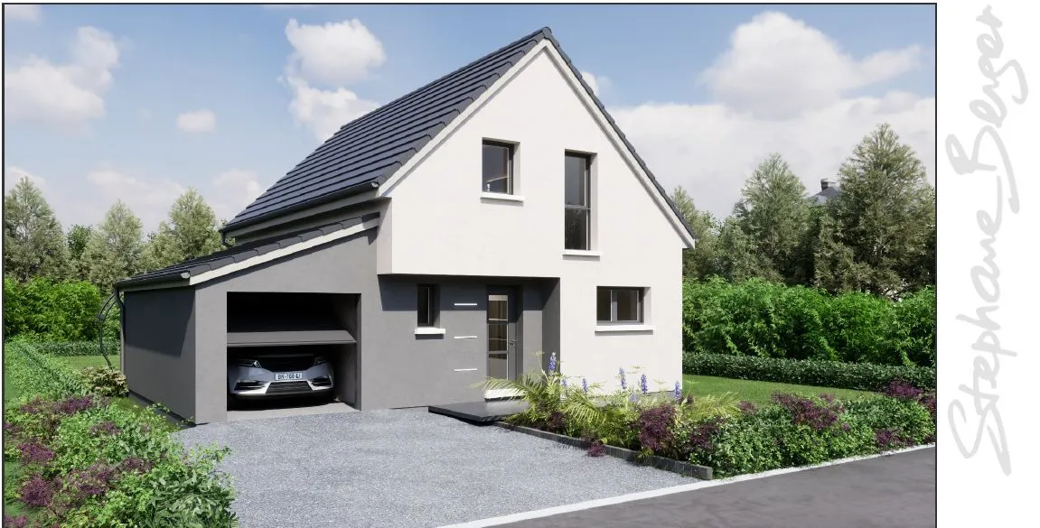 Maison neuve 91 m² à Hirtzfelden (68740)