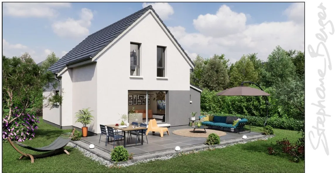 Maison neuve 91 m² à Hirtzfelden (68740)