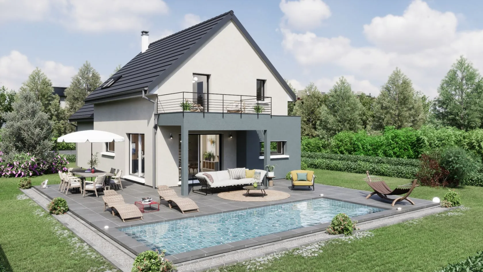 Maison neuve 148 m² à Ittenheim (67117)