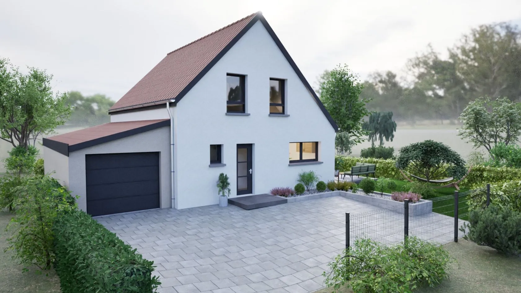 Maison neuve 130 m² à Husseren-Wesserling (68470)