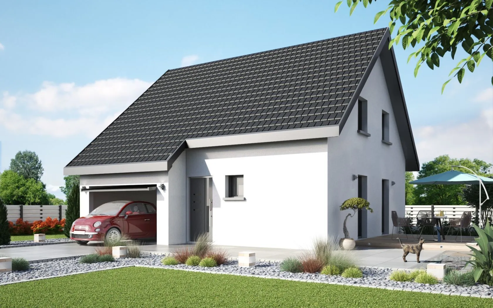 Maison neuve 104 m² à Ensisheim (68190)