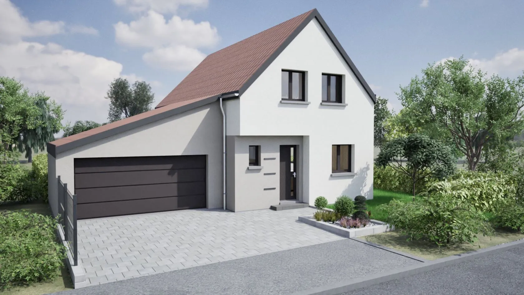 Maison neuve 96 m² à Mulhouse (68100)