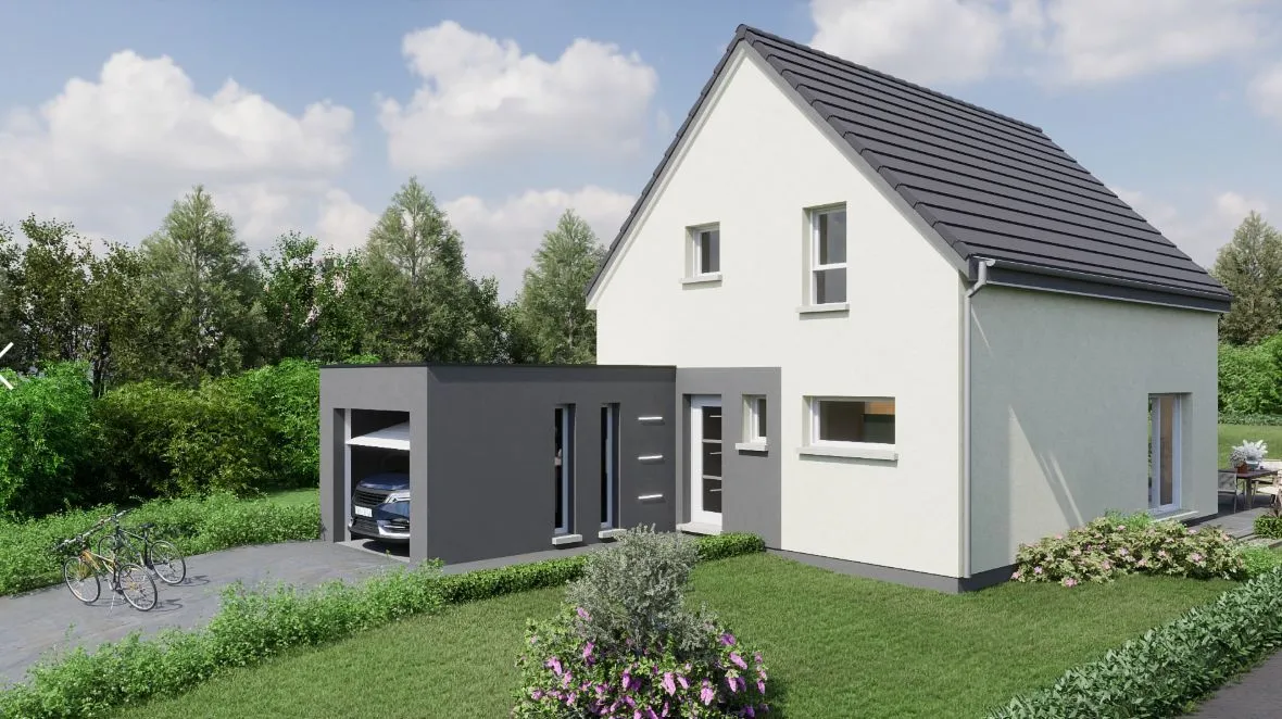 Maison neuve 101 m² à Spechbach-le-Bas (68720)