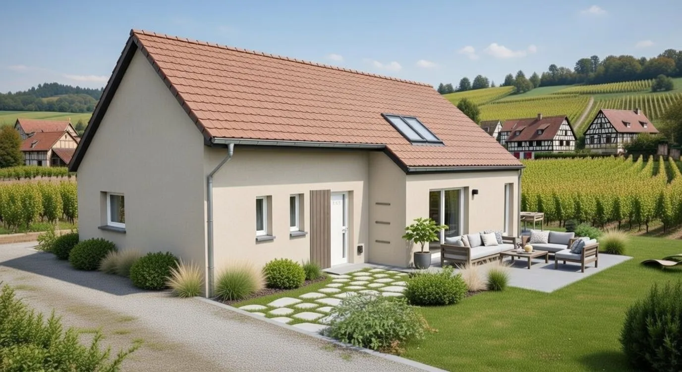 Maison neuve 80 m² à Châtenois (67730)