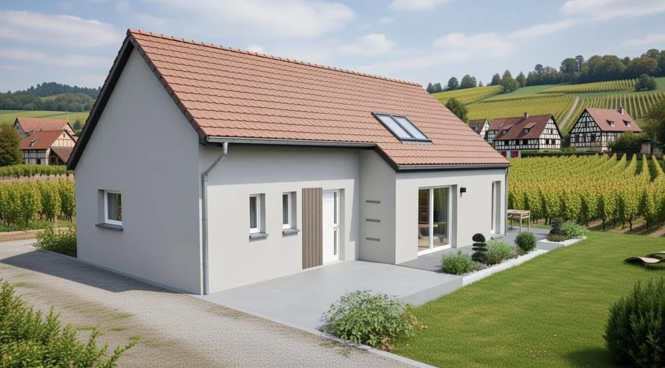 Maison neuve 80 m² à Châtenois (67730)