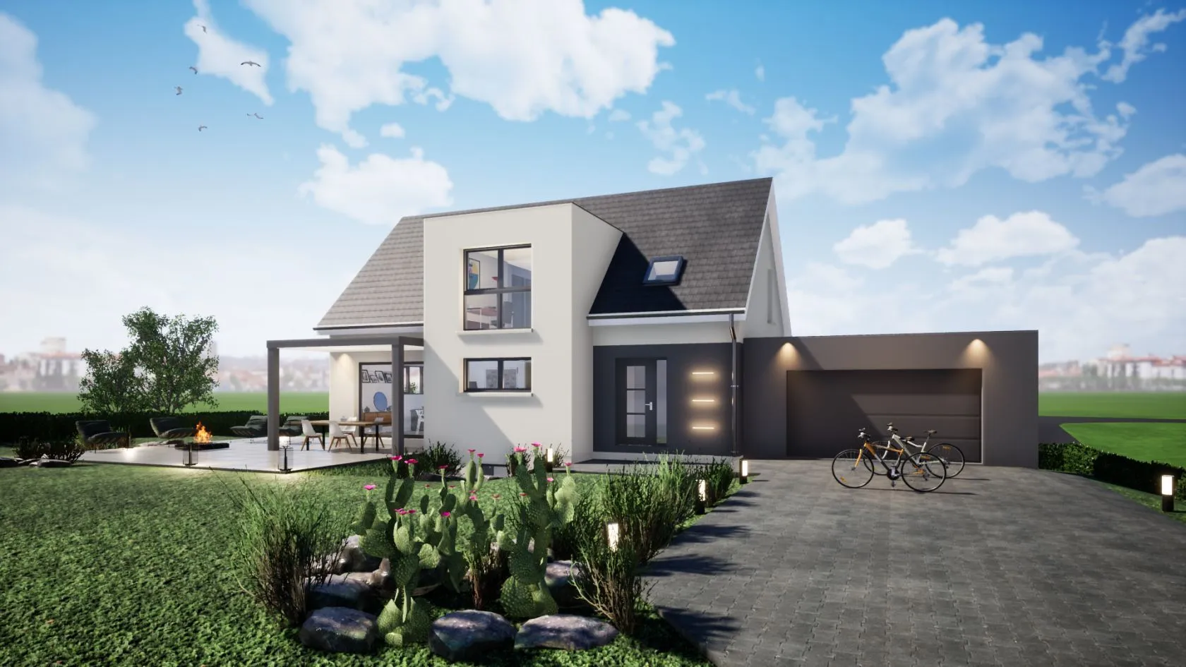 Maison neuve 140 m² à Hirsingue (68560)