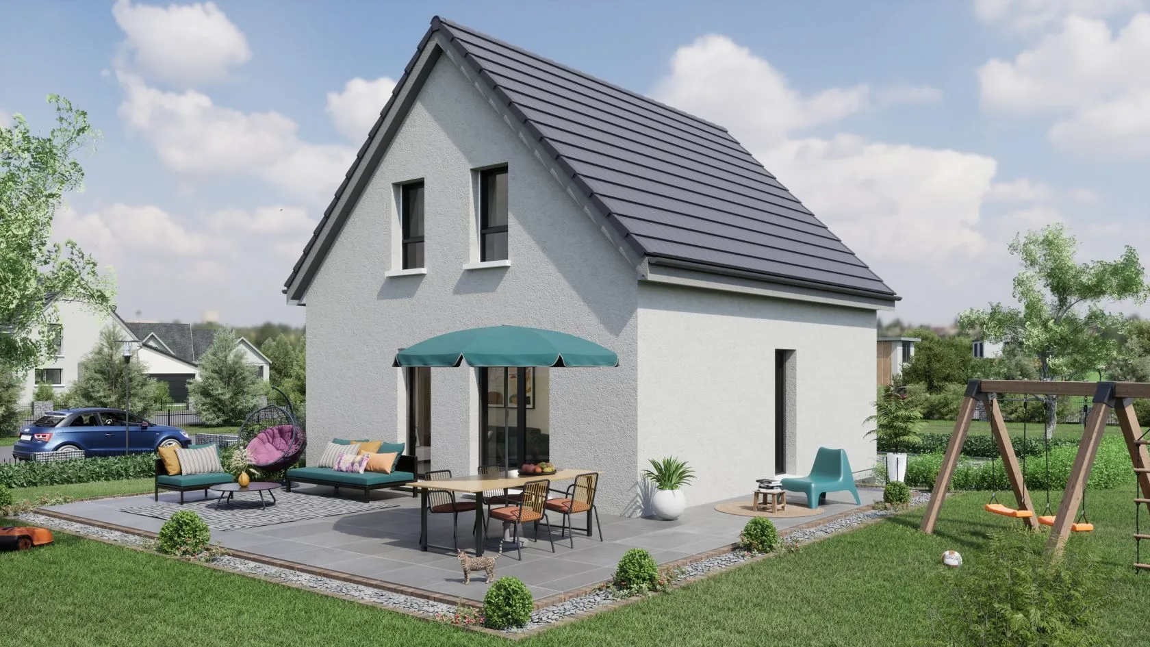 Maison neuve 90 m² à Bitschwiller-lès-Thann (68620)