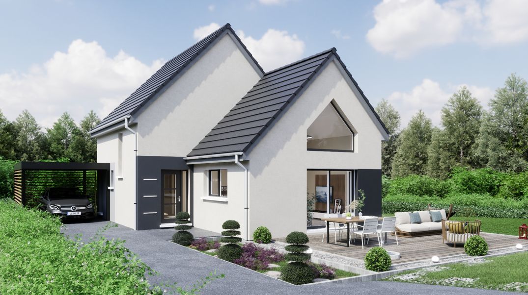 Maison neuve 108 m² à Steinbrunn-le-Bas (68440)