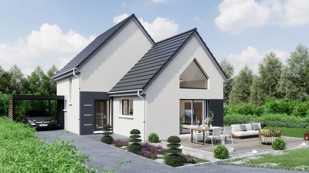 Maison neuve 108 m² à Steinbrunn-le-Bas (68440)