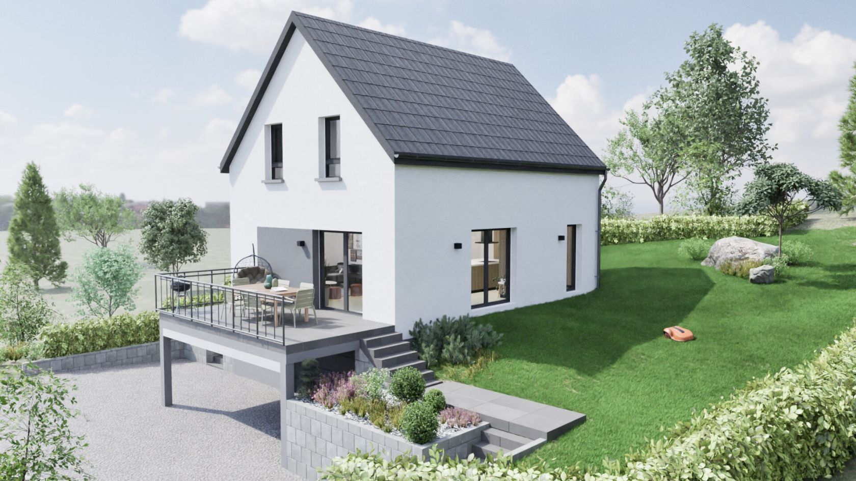 Maison neuve 102 m² à Osenbach (68570)