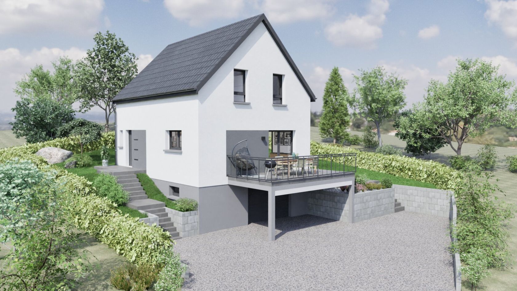 Maison neuve 102 m² à Osenbach (68570)