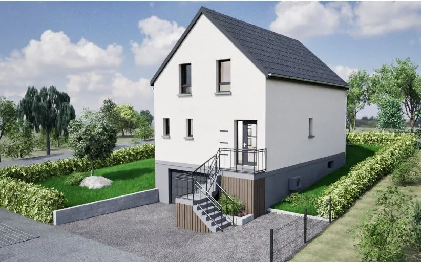 Maison neuve 113 m² à Soultz-les-Bains (67120)