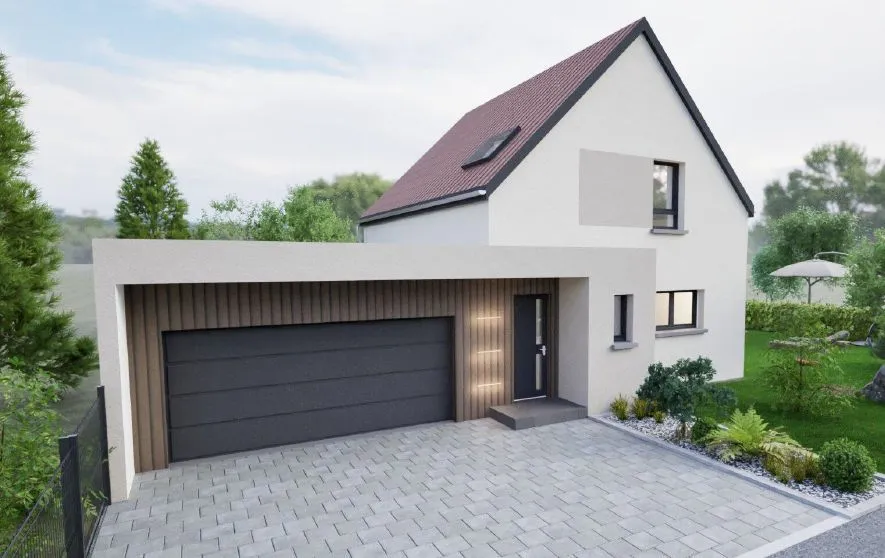 Maison neuve 101 m² à Pfulgriesheim (67370)