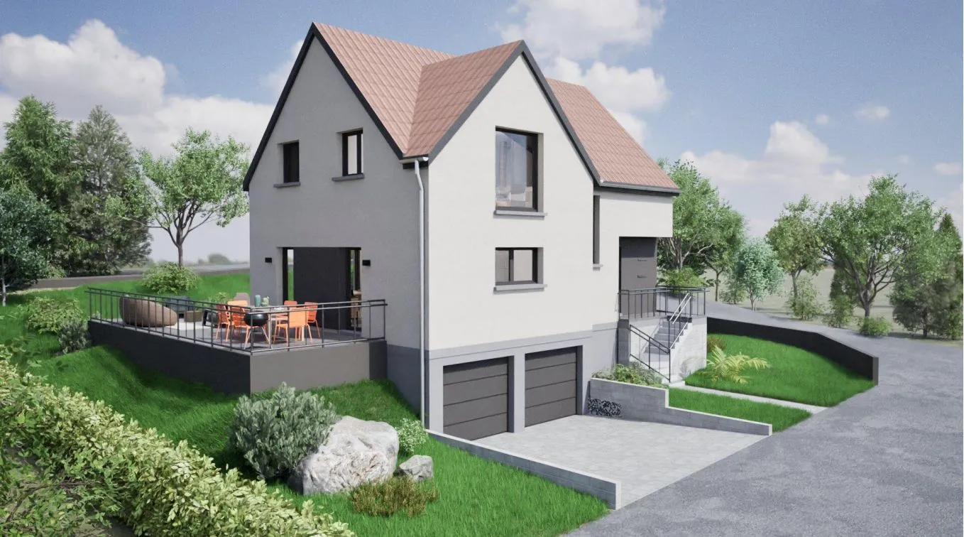 Maison neuve 142 m² à Rosenwiller (67560)