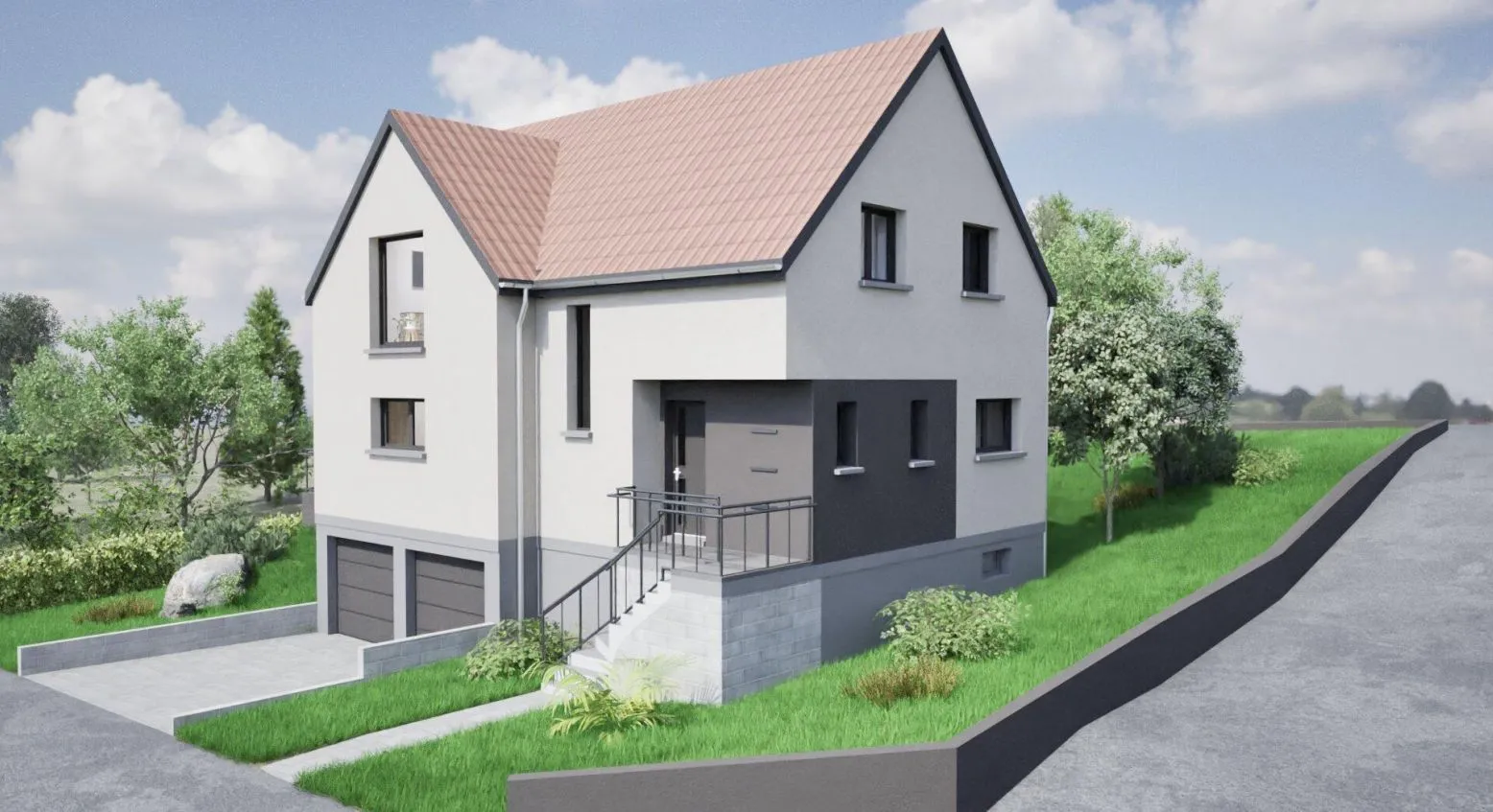 Maison neuve 142 m² à Rosenwiller (67560)