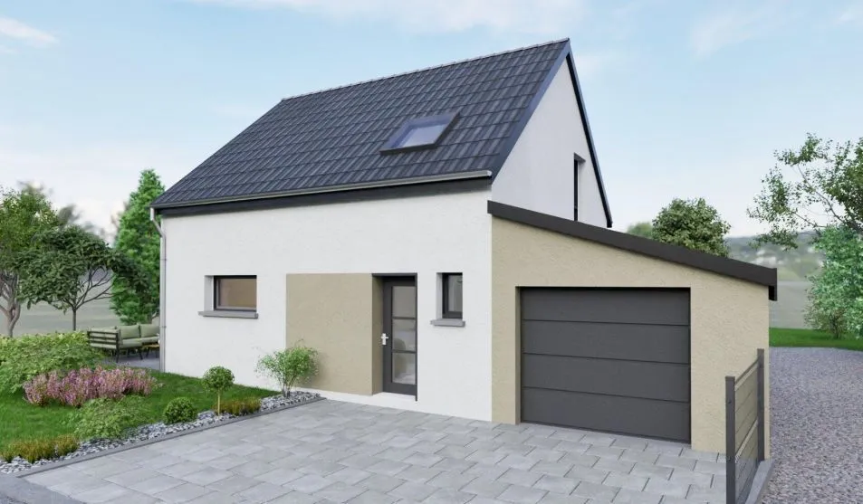 Maison neuve 111 m² à Obermodern-Zutzendorf (67330)