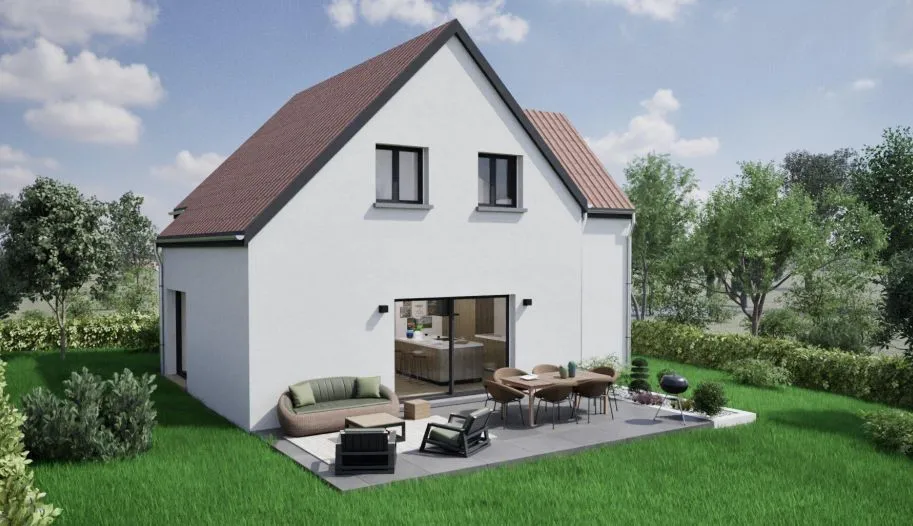 Maison neuve 116 m² à Osthouse (67150)