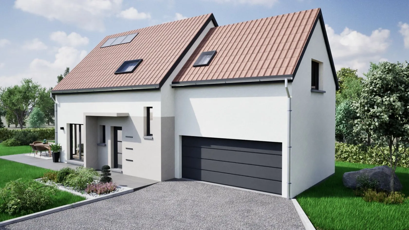 Maison neuve 137 m² à Kertzfeld (67230)