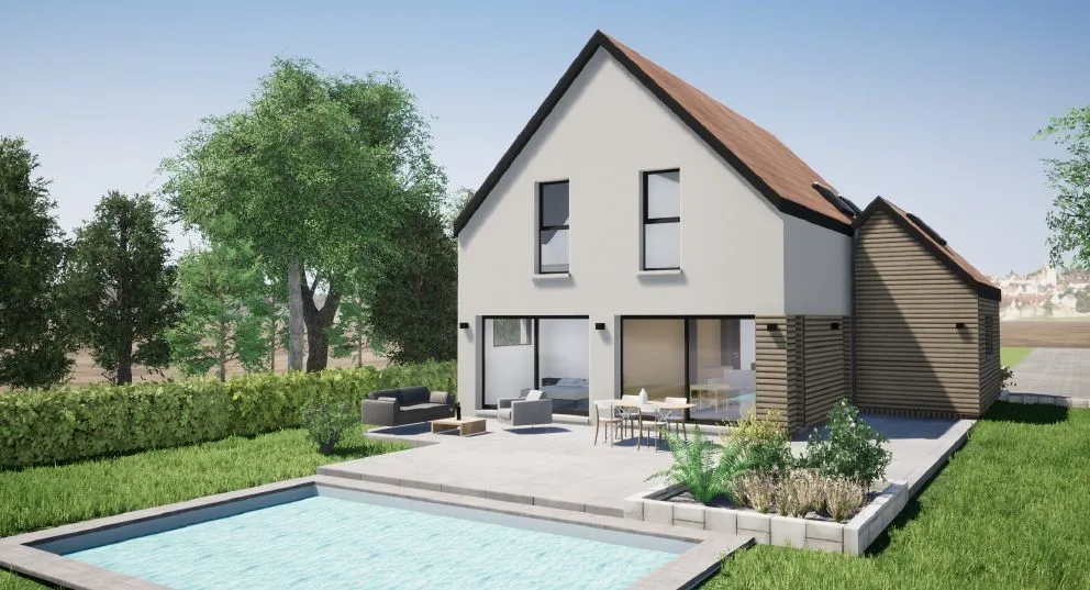Maison neuve 147 m² à Heiligenstein (67140)