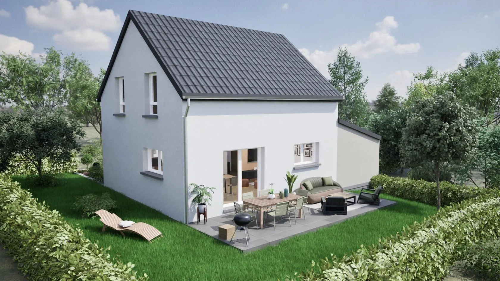 Maison neuve 91 m² à Obernai (67210)