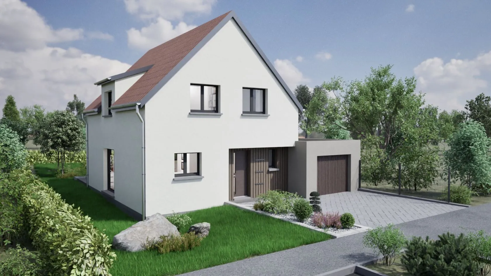 Maison neuve 112 m² à Heiligenstein (67140)