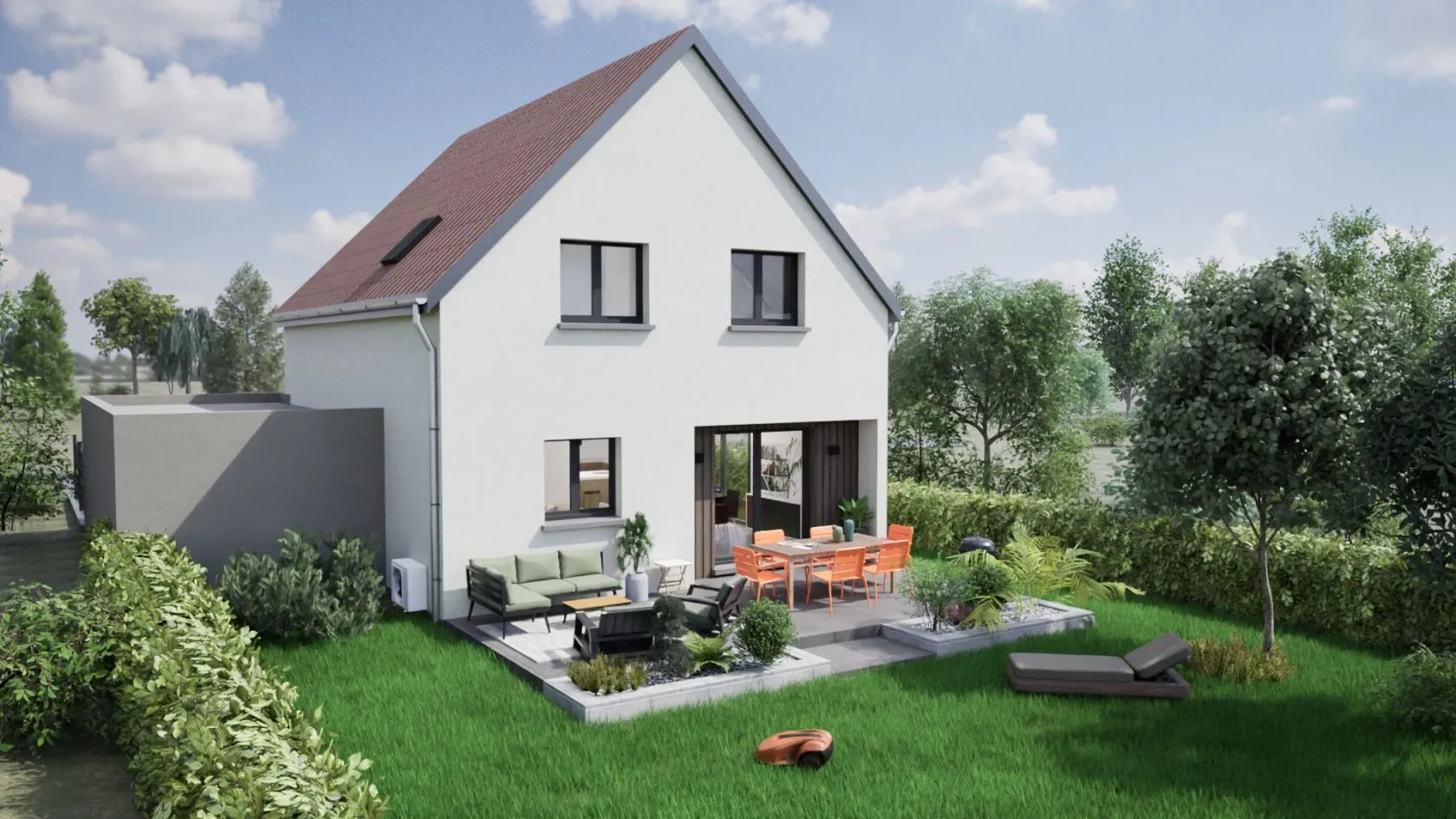 Maison neuve 112 m² à Heiligenstein (67140)