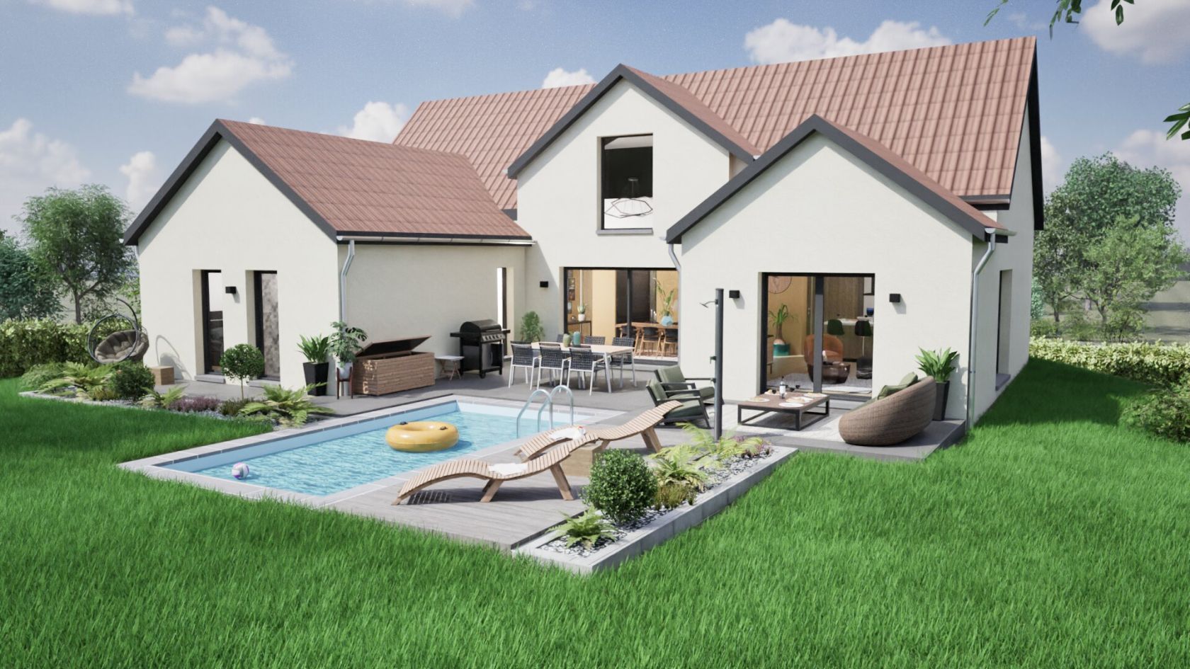 Maison neuve 163 m² à Meistratzheim (67210)